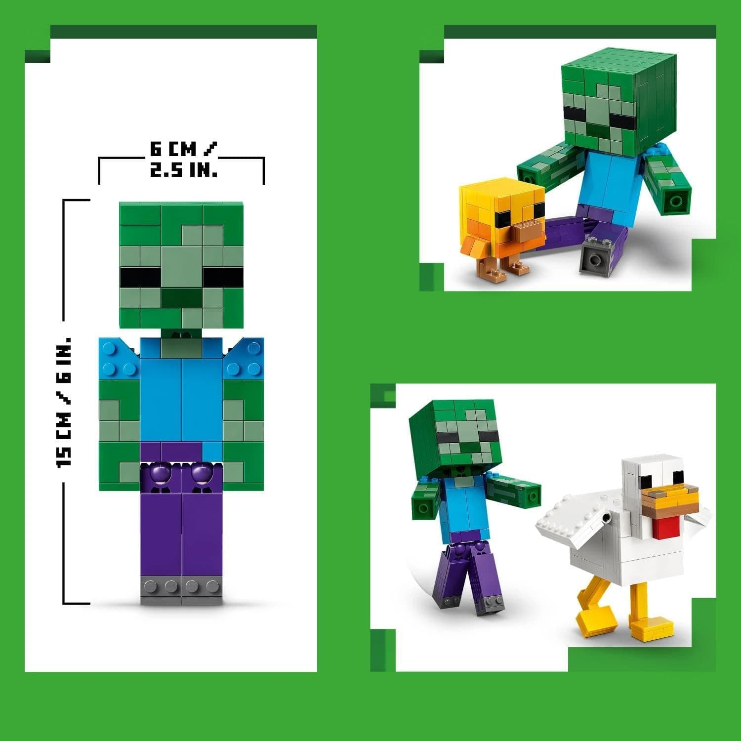 Lego Minecraft - Fantino di Polli 21582 - 3