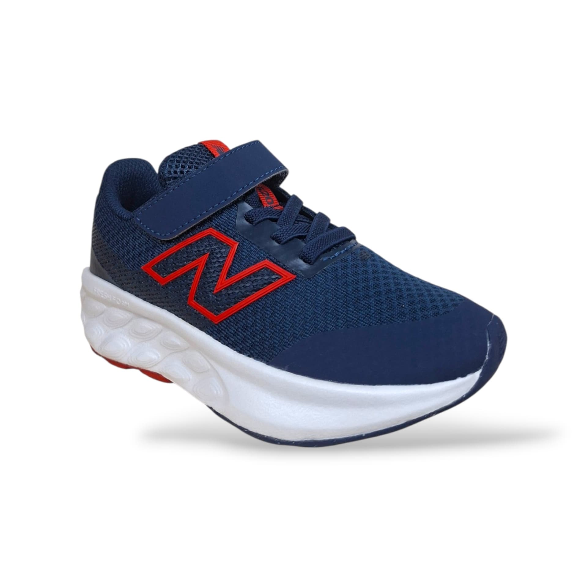 New Balance 520 Sneakers Bambini Ragazzi Blue Rosso | Taglia 28-35 | Tessuto Velcro | Scarpetteria Gica - 2