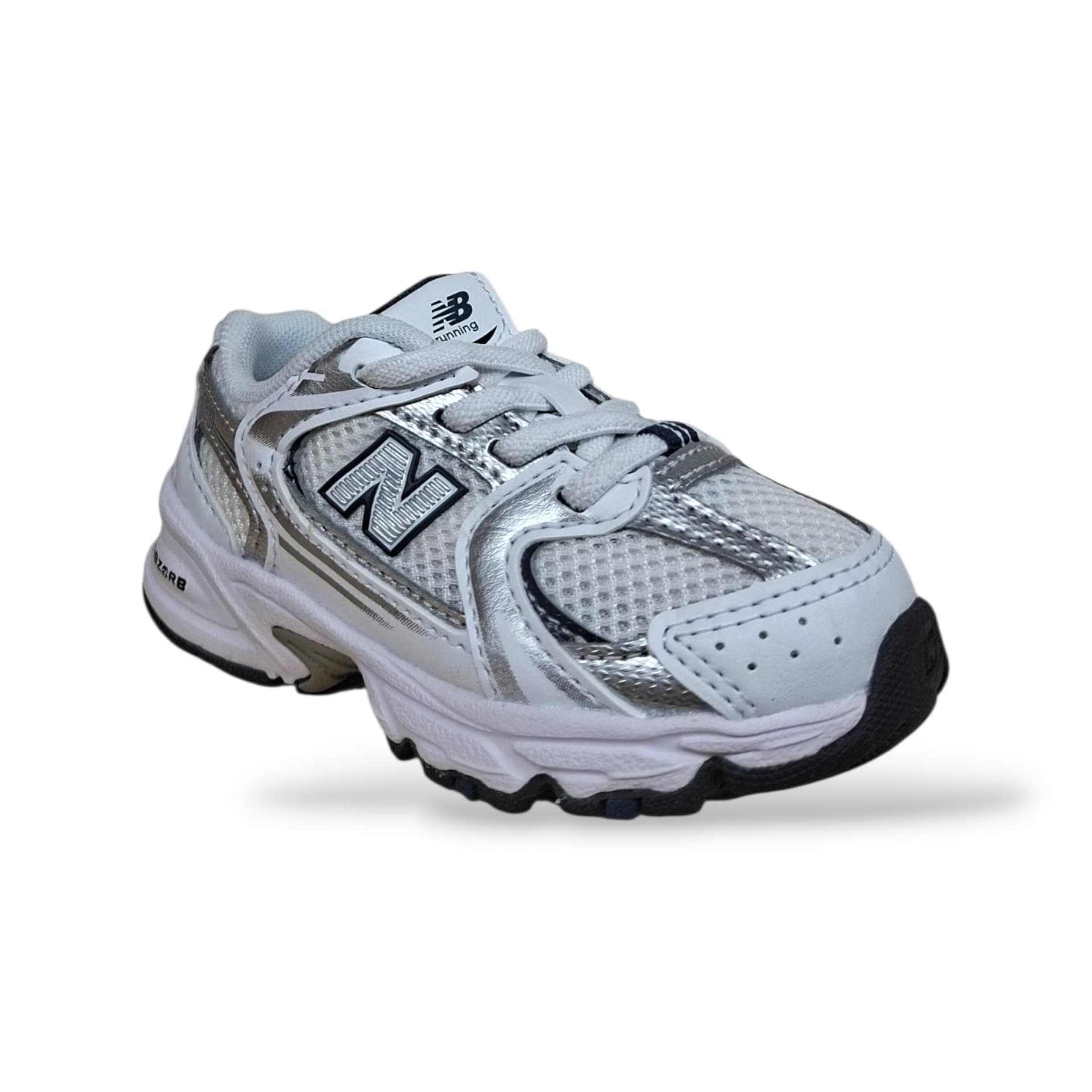 New Balance 530 Sneakers Bambini Ragazzi Bianco Blue | Taglia 20-40 | Pelle Tessuto | Scarpetteria Gica - 2