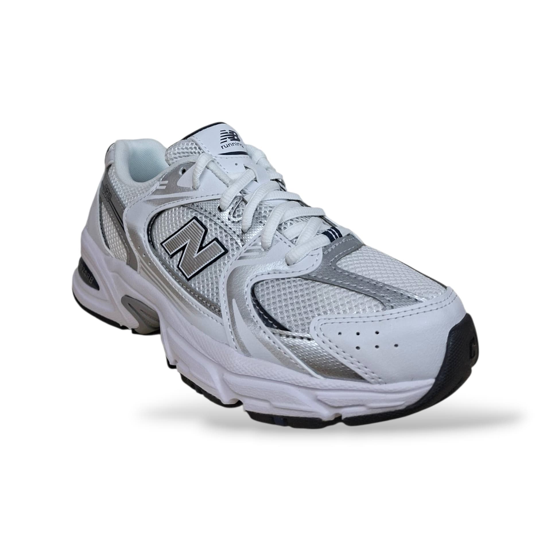 New Balance 530 Sneakers Bambini Ragazzi Bianco Blue | Taglia 20-40 | Pelle Tessuto | Scarpetteria Gica - 7