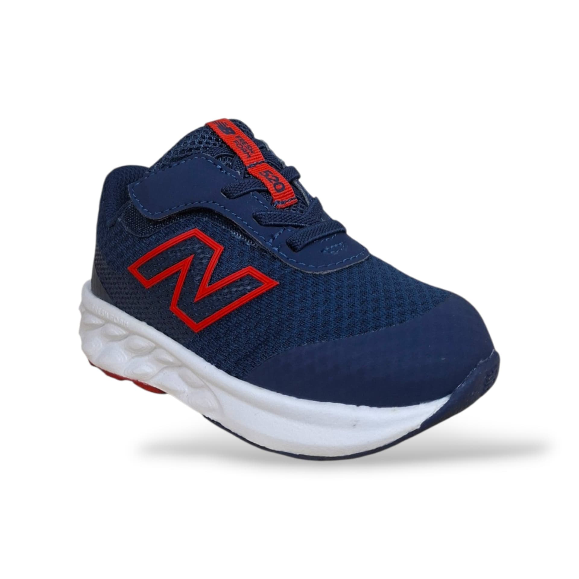 New Balance 520 Sneakers Bambini Blue Rosso | Taglia 20-27,5 | Tessuto Velcro | Scarpetteria Gica - 2