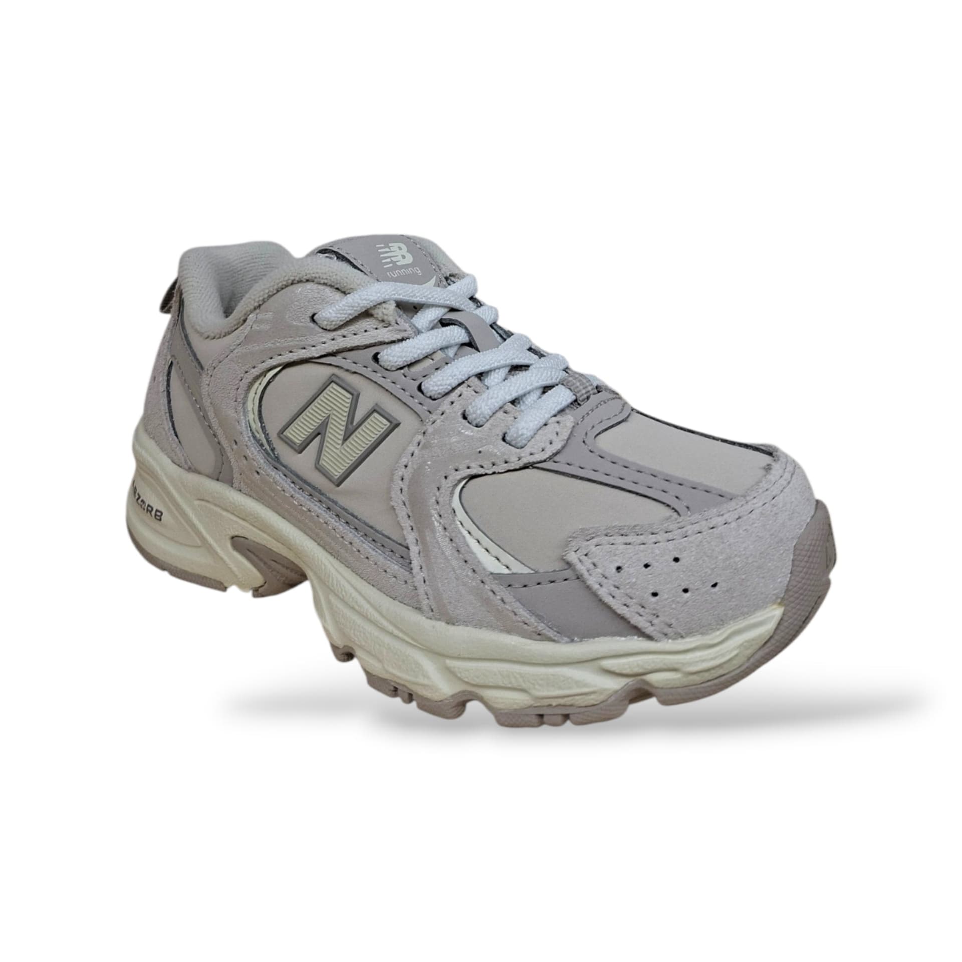 New Balance 530 Sneakers Bambini Ragazzi Beige Chiaro | Taglia 20-40 | Pelle Tessuto | Scarpetteria Gica - 2