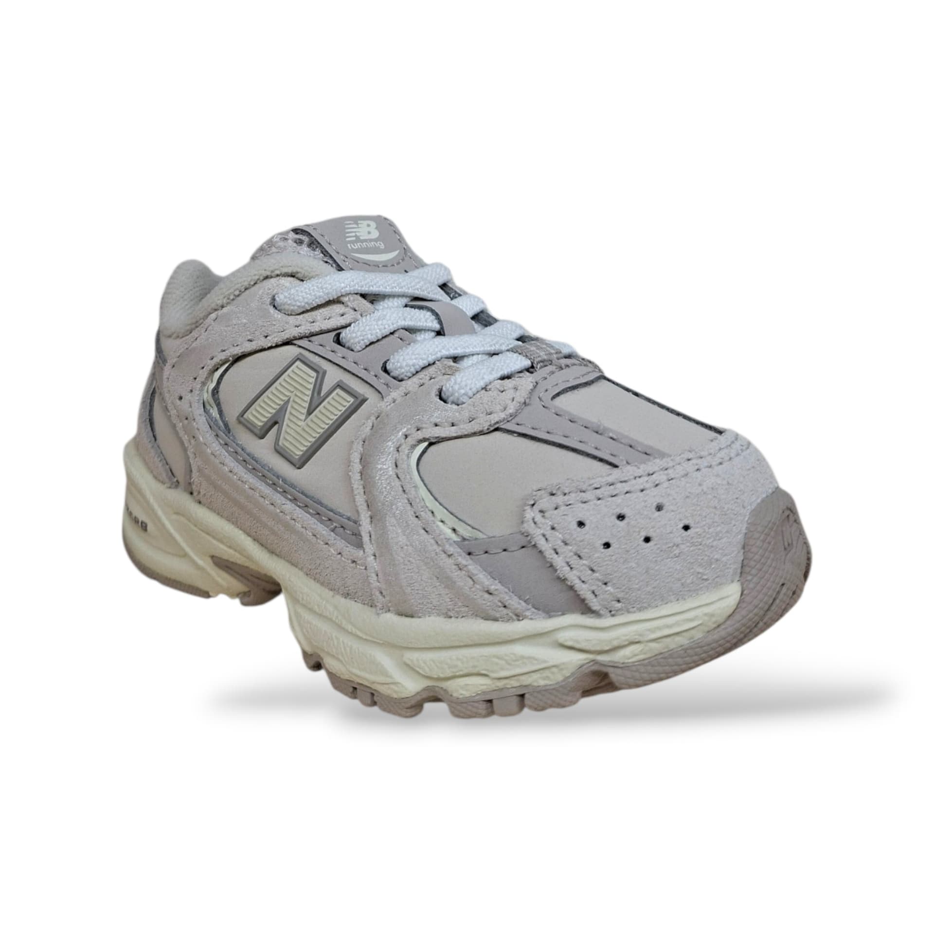 New Balance 530 Sneakers Bambini Ragazzi Beige Chiaro | Taglia 20-40 | Pelle Tessuto | Scarpetteria Gica - 7