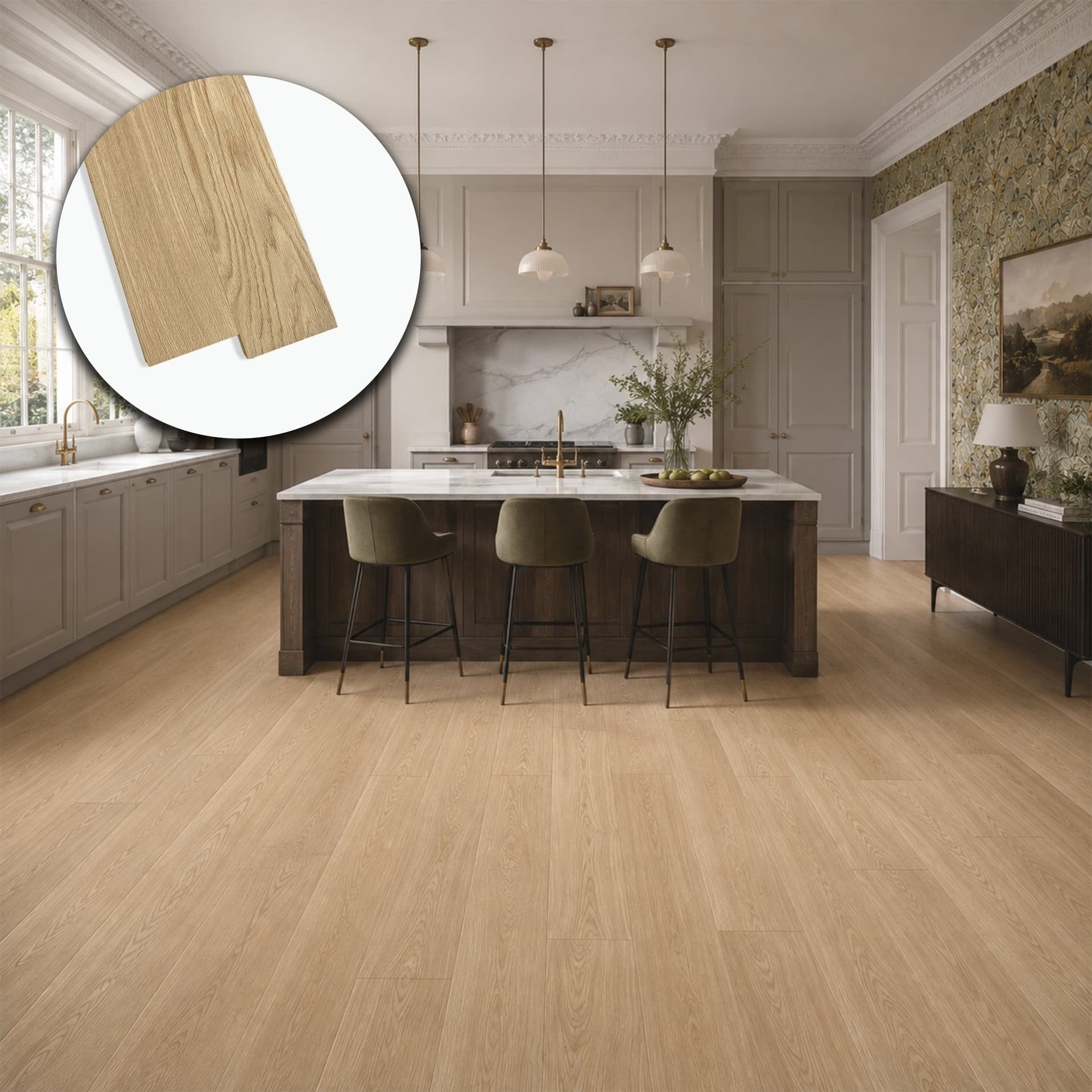 Parquet Prefinito in Rovere Light Grand Garbelotto Spazzolato Verniciato Senza Bisello 9x120x800/1710 mm – Lotto 15 mq - 3