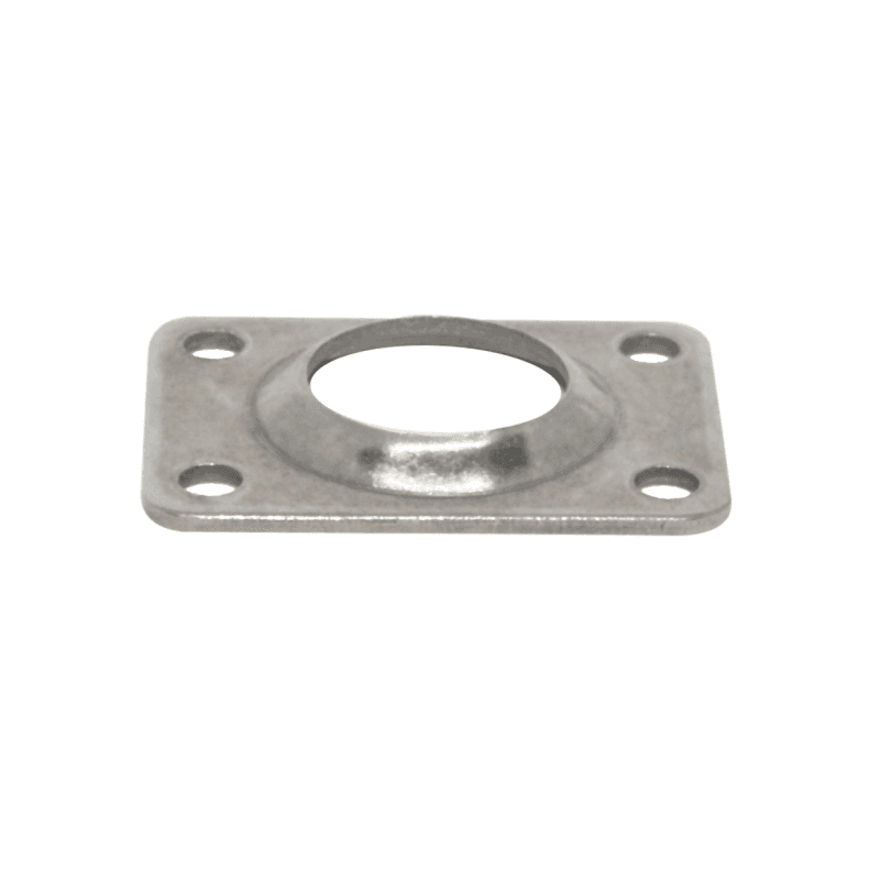 BASE INOX A SALDARE 90° Ø MM.25 - 2