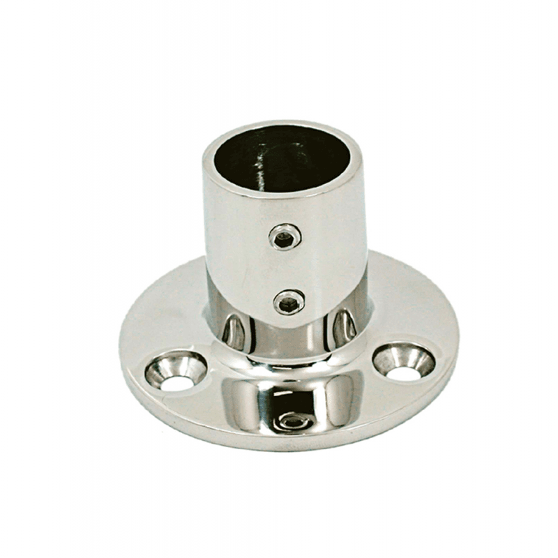 BASE INOX TONDA 90° Ø MM.25 - 3