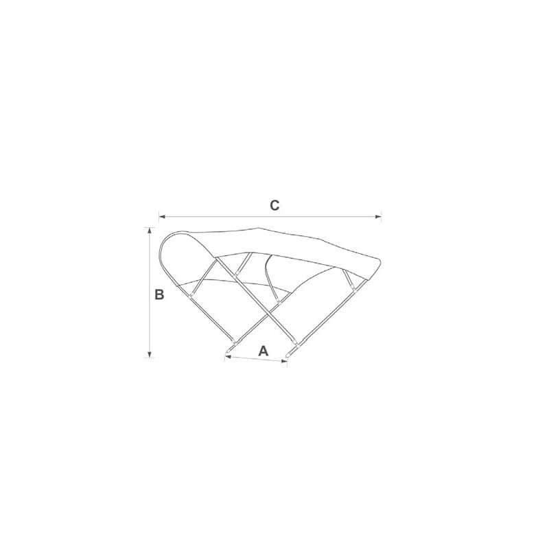 CAPOTTINA SIXTY L.L. CM.230X156H - 4