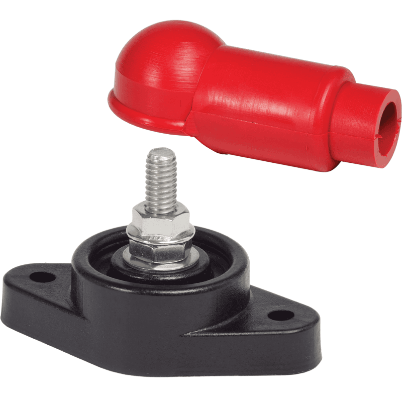 CONNETTORE ALTO AMPER. Ø M10 - 3
