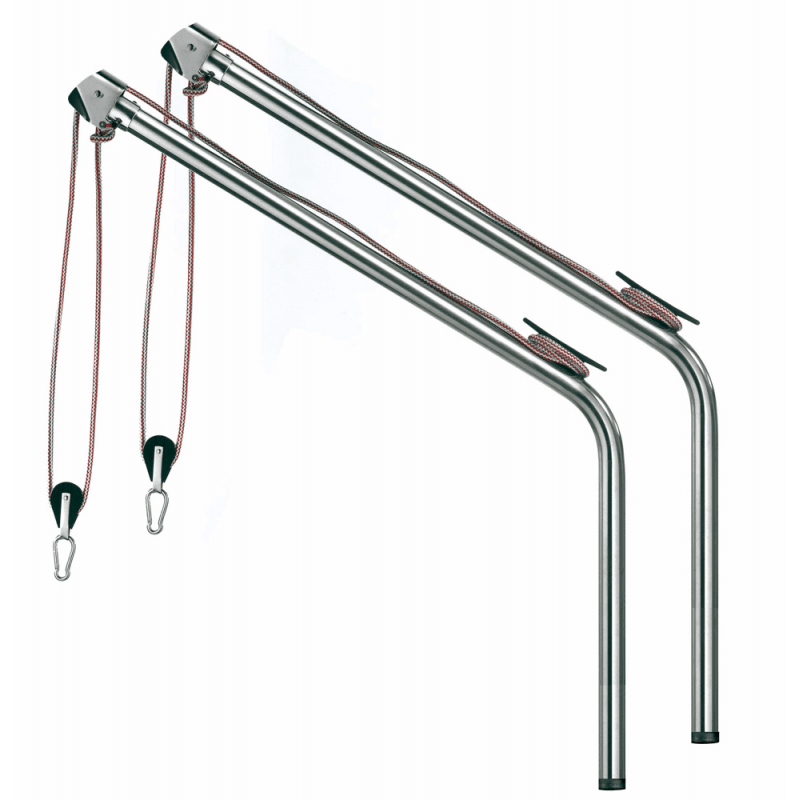 COPPIA GRUETTE INOX  Ø MM.60 - 3