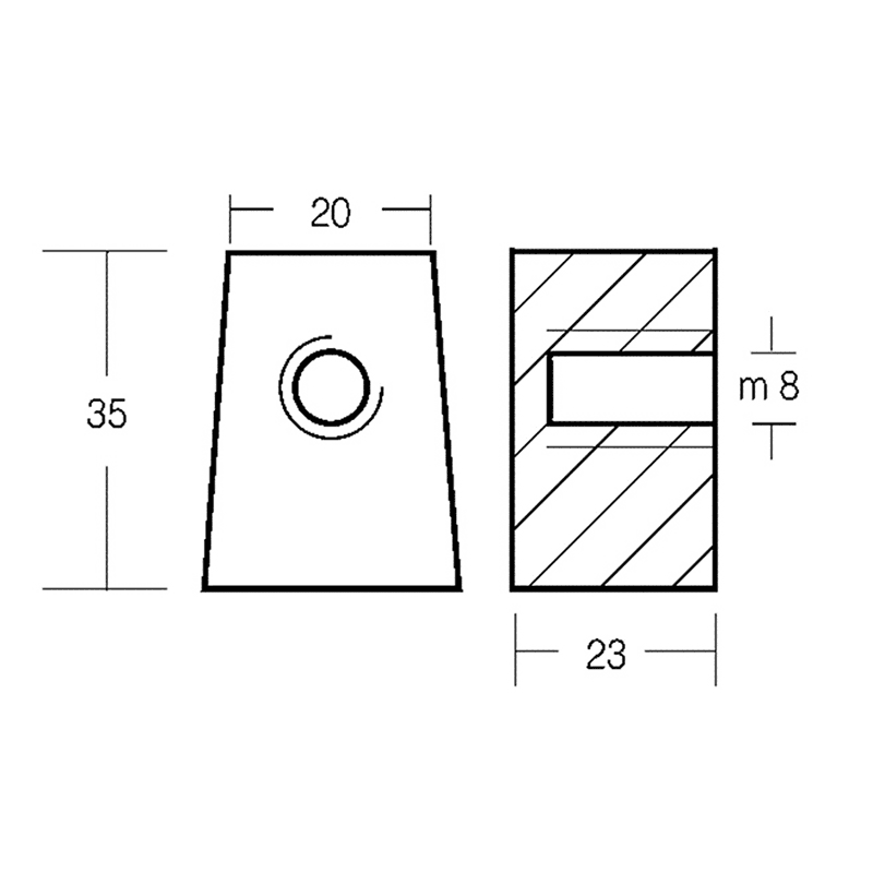 CUBO IN ALLUMINIO - 4