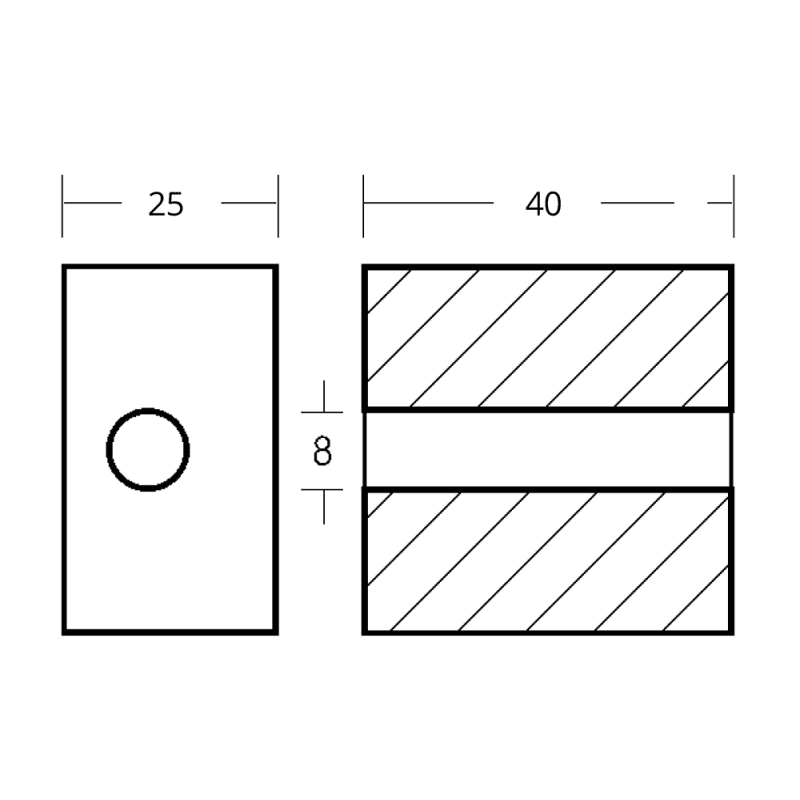 CUBO IN ALLUMINIO PER FUORIBORDO - 2