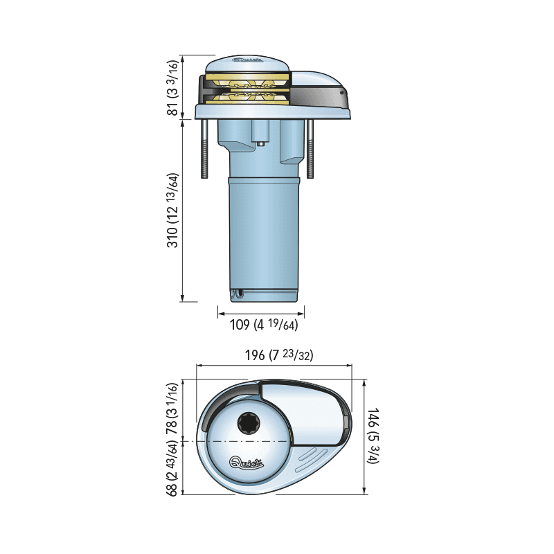 DP2L 700 12V 350W B.7 1/4 - 2