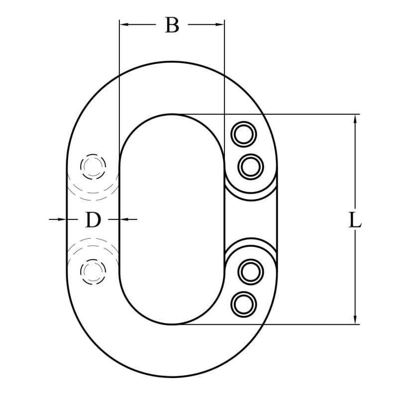 FALSA MAGLIA INOX Ø MM.10 - 4