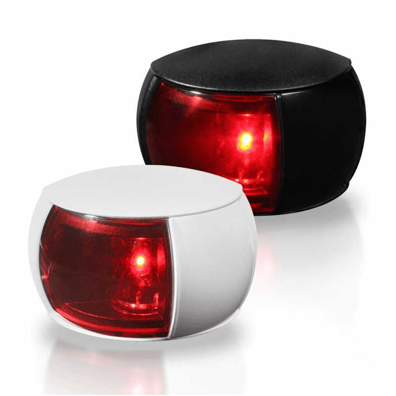 FANALE NERO A LED DRITTA/VERDE - 3