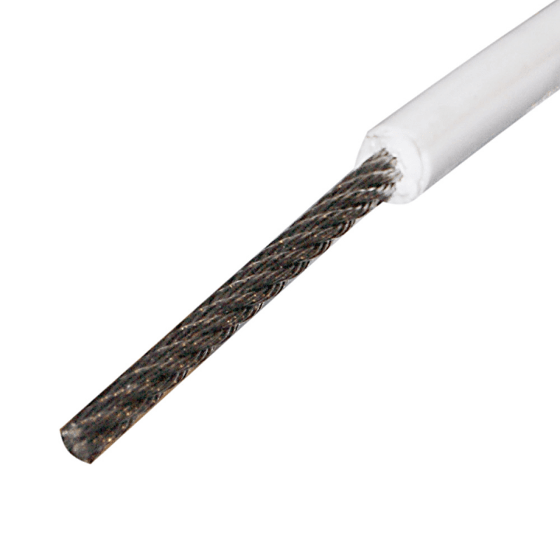 FUNE INOX RIVESTITA Ø MM.4X8 MT.100 - 2