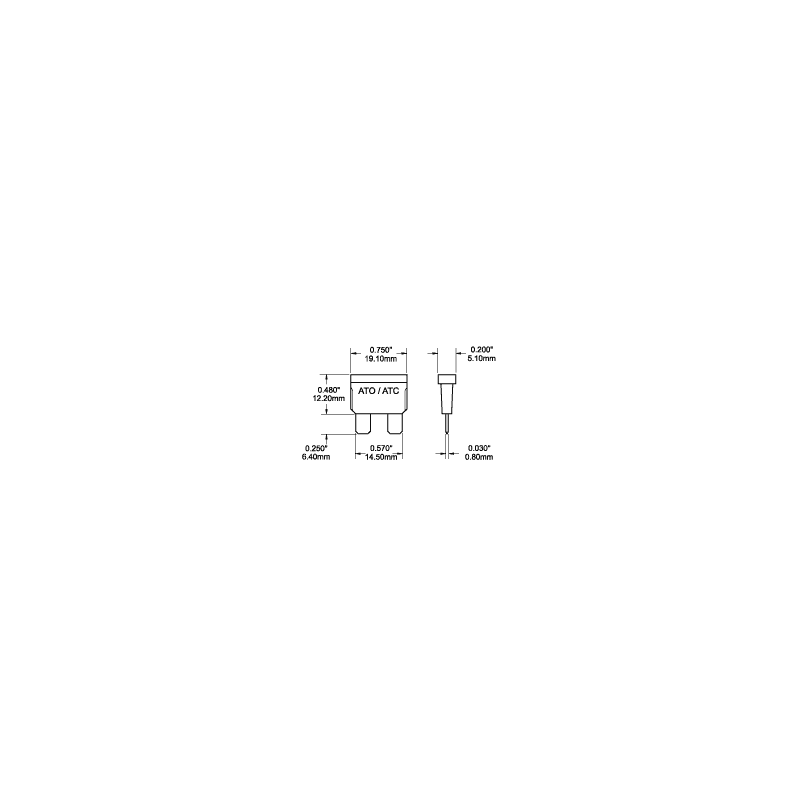FUSIBILE ATO/ATC 20A CONF. 25 PZ - 4