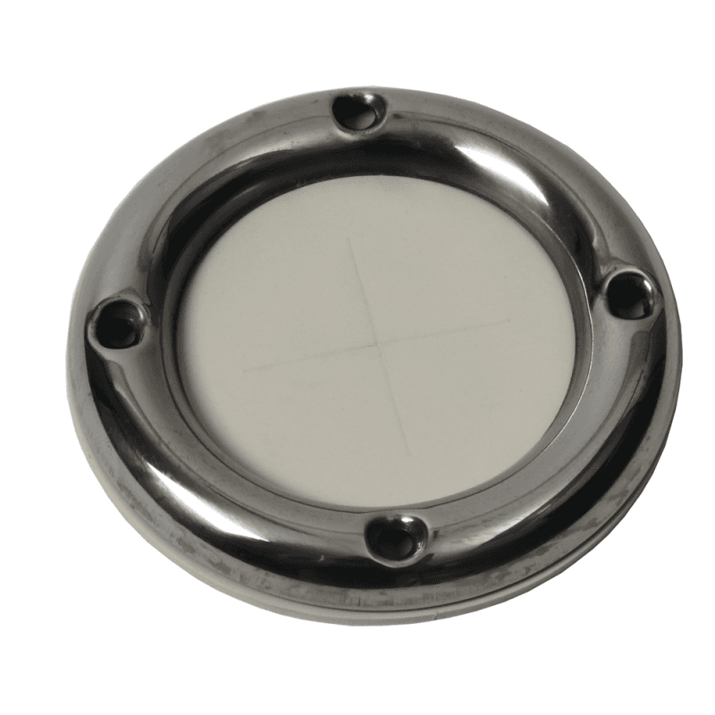 GHIERA PASSAC.INOX C/GOMMA MM.90 - 2