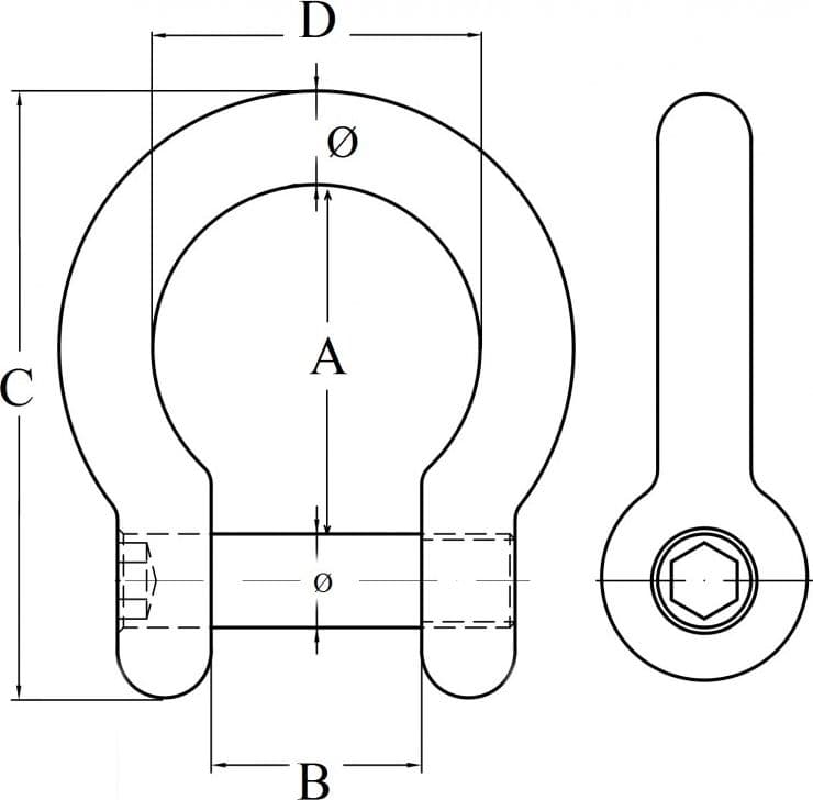 GRILLO INOX A CETRA Ø MM.8 - 4