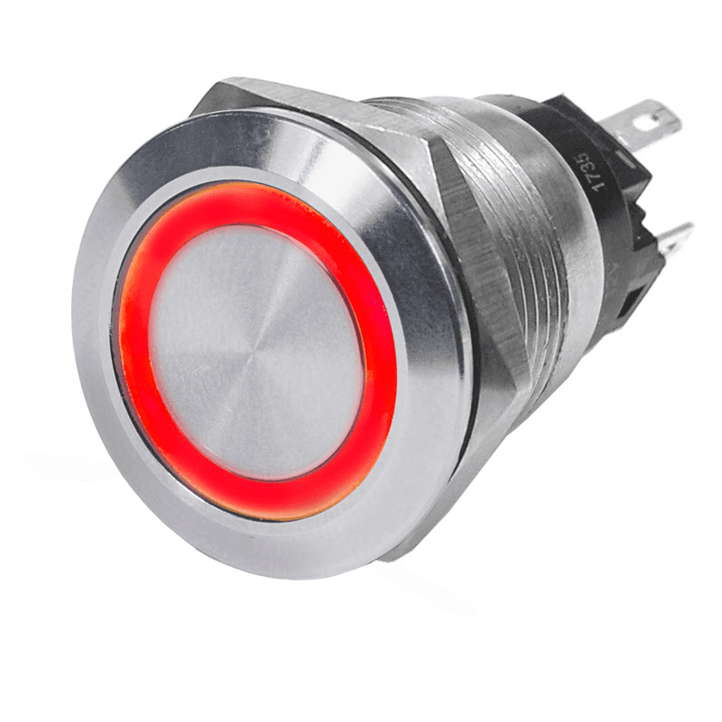 INTERRUTTORE A LED ROSSO OFF-ON - 4