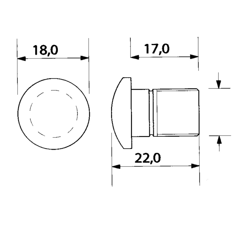 LED BLU 12 VOLTS - 4