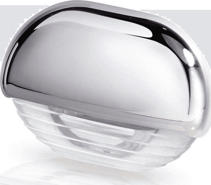 LUCE CORTESIA BIANCA - ACCIAIO INOX