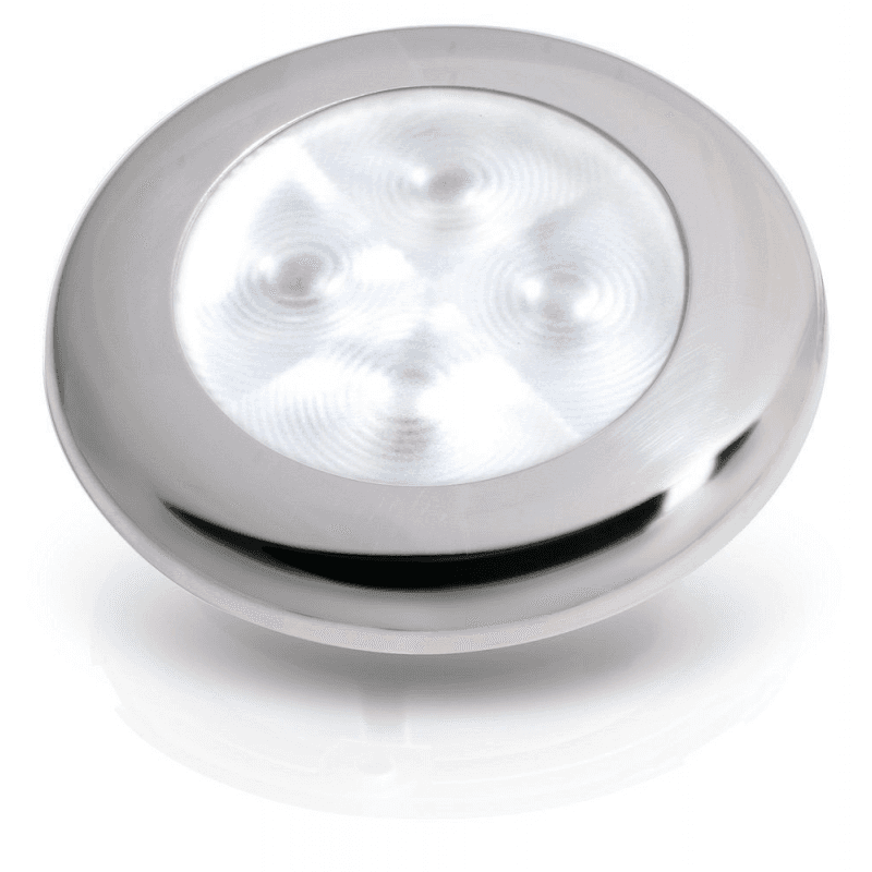 LUCE CORTESIA BIANCA - INOX 24V - 3