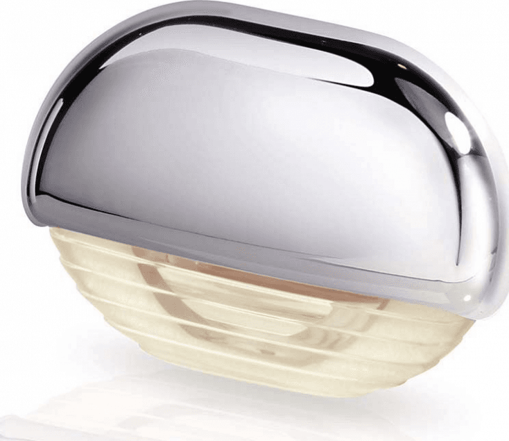 LUCE CORTESIA BIANCO CALDO - INOX - 3
