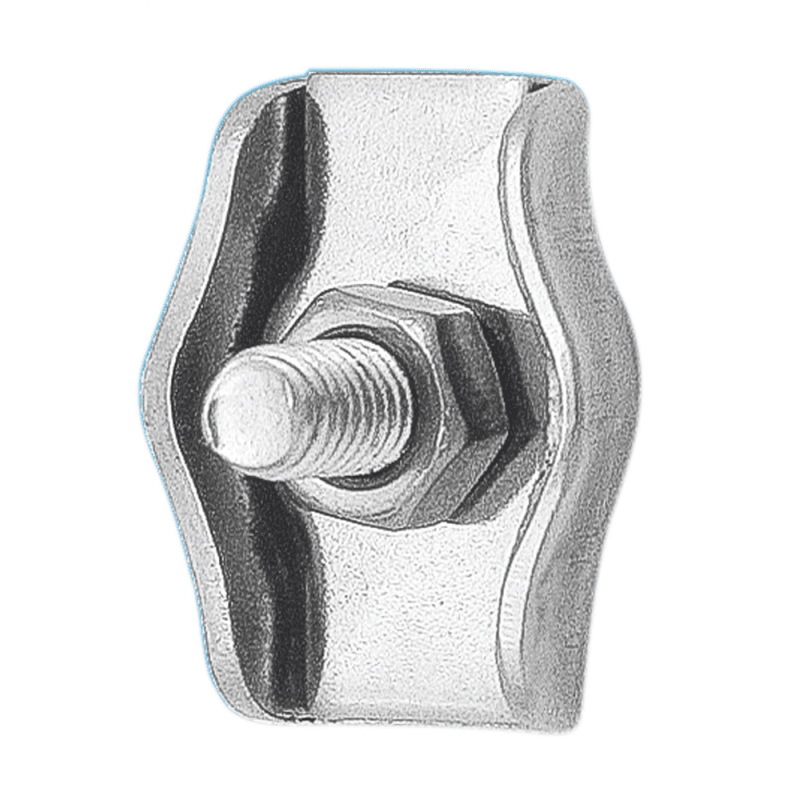MORSETTO INOX 316 Ø MM.6 - 3