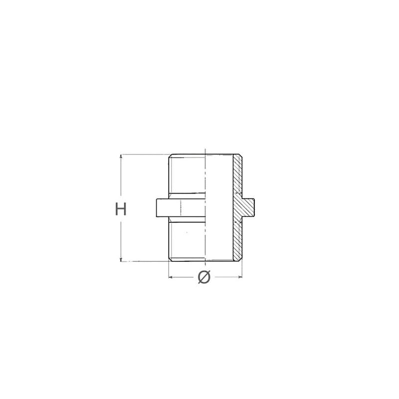 NIPLESS RIDOTTO M-M 1'1/2 A 1'1/4 - 4