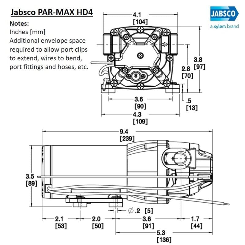 PAR MAX 4HD 12V 40PSI - 2