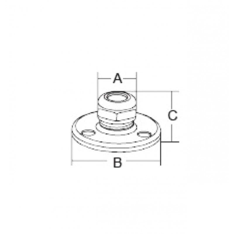 PASSACAVO INOX 316 MM.32 - 3
