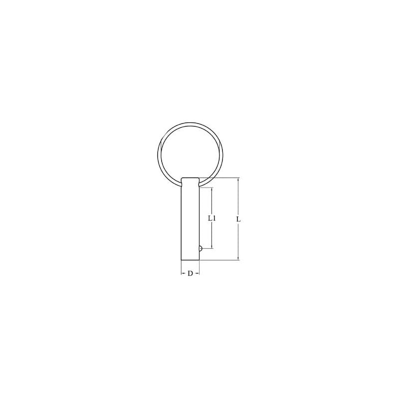 PERNO IN ACCIAIO INOX Ø MM.6X25 - 2