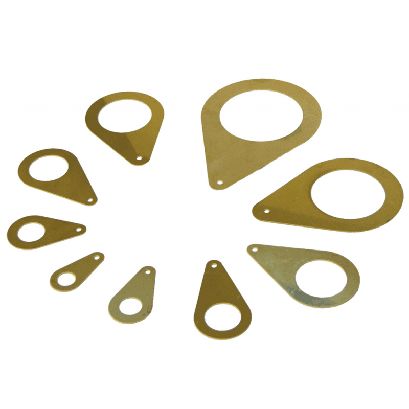 PIASTRA DI MASSA OTTONE 1' - 2