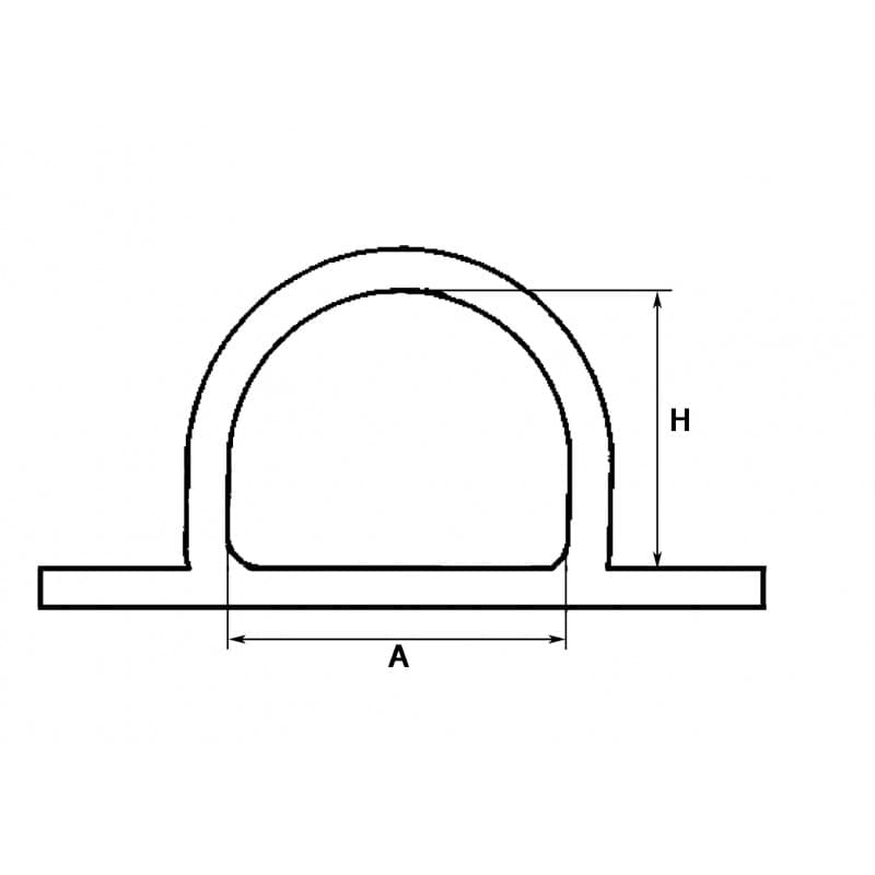 PIASTRA INOX MM.35X40 - 4