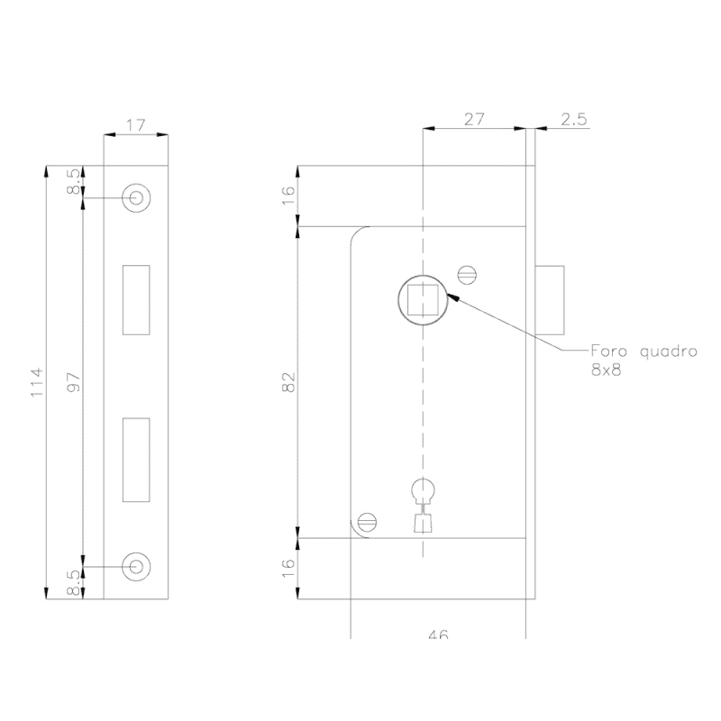 PLACCA OTTONE CROMATO - 4
