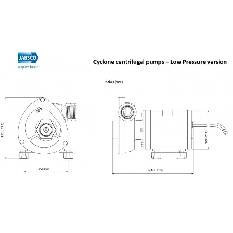 POMPA CYCLONE LP 12V BSP 50840-2012 - 2