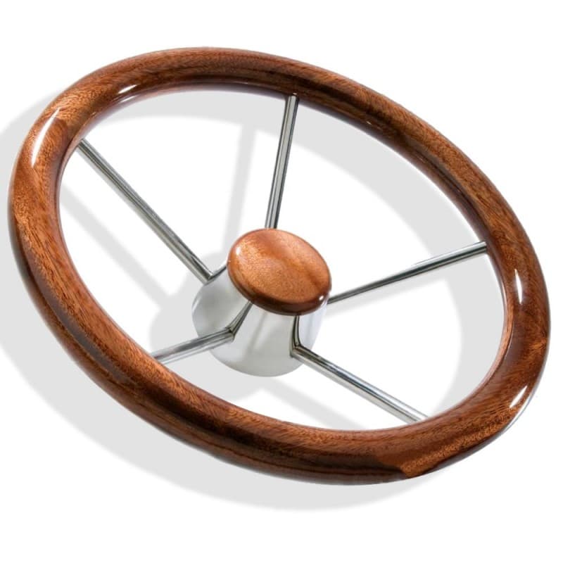 RUOTA TIMONE TEAK Ø MM.400 - 2