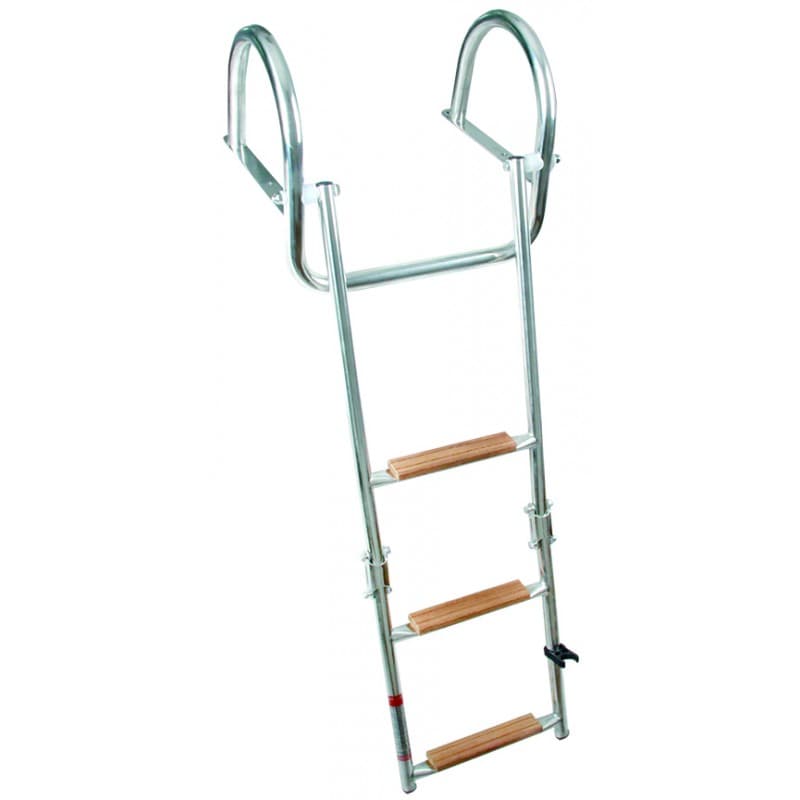 SCALETTA INOX RIBALTABILE 4 GRADINI - 3