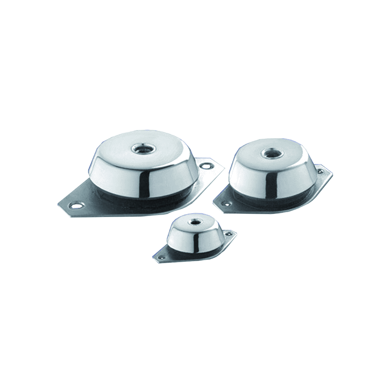 SUPPORTO ELASTICO INOX Ø MM.92 - 3