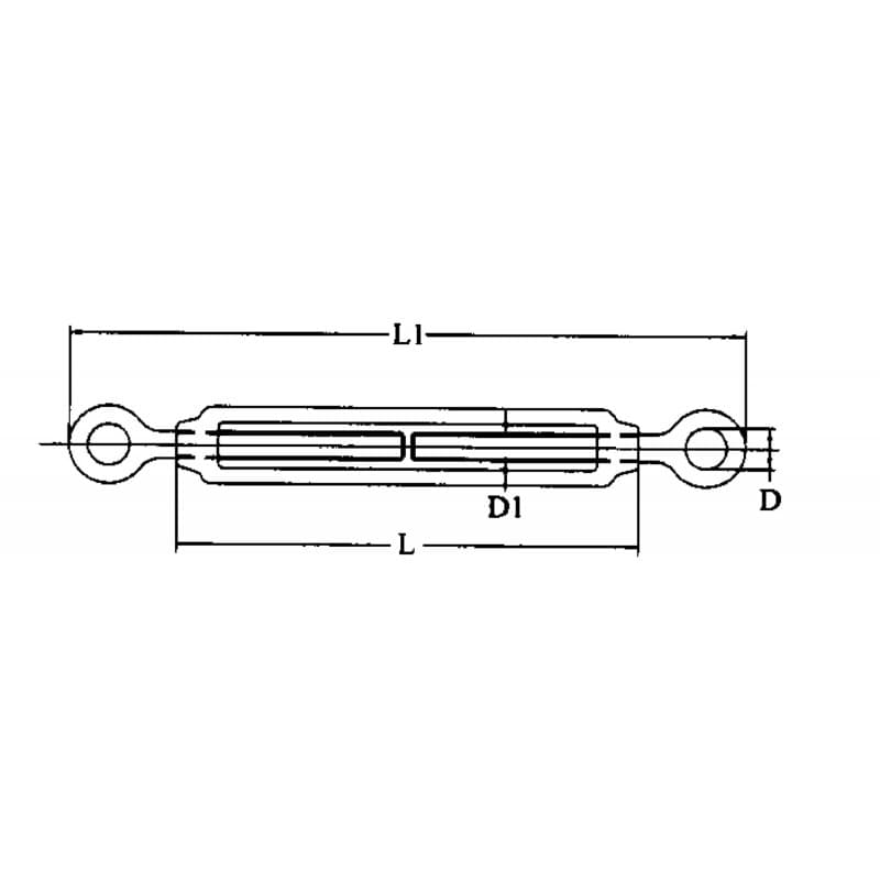 TENDITORE INOX M6 OCCHIO-OCCHIO - 4