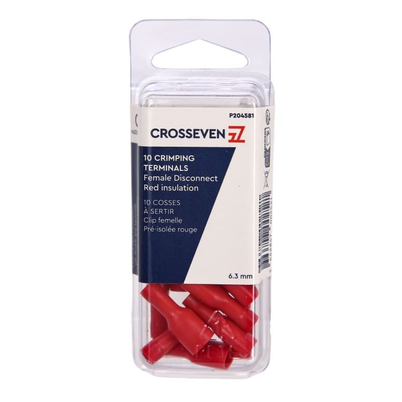 TERM. ISOLATO FEMMINA ROSSO 100PZ - 2