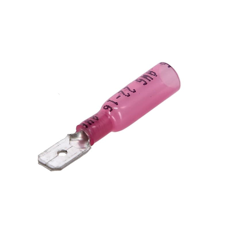 TERMINALE MASCHIO TERMO GIALLO 10PZ - 4