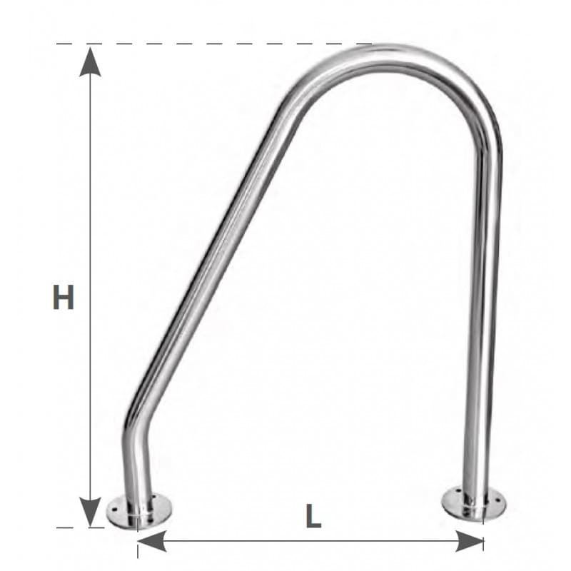 TIENTIBENE ALTO IN ACCIAIO INOX - 4