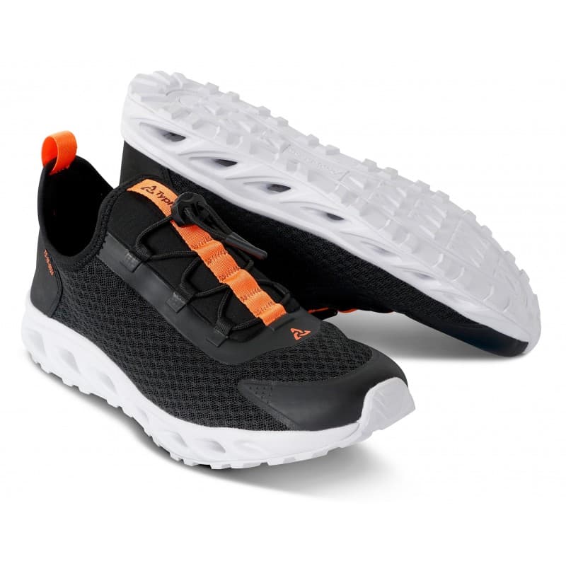 TS10 SNEAKER NERE/ARANCIONI 46