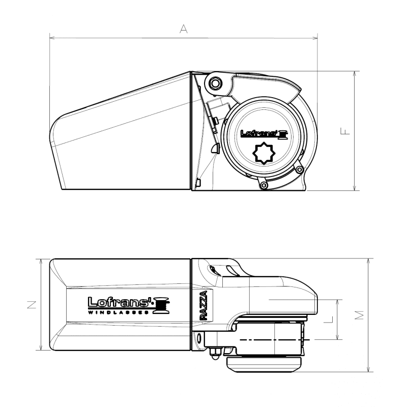 VERRICELLO RAZZA 800W/12V MM 8 - 4