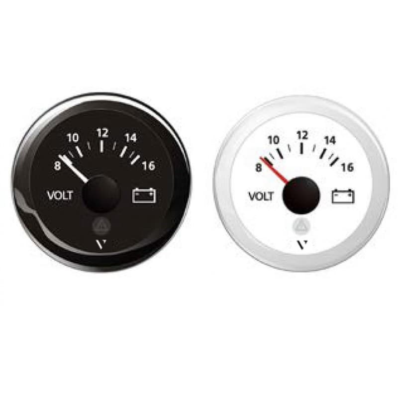 VOLTMETRO 18-32 24V NERO - 3