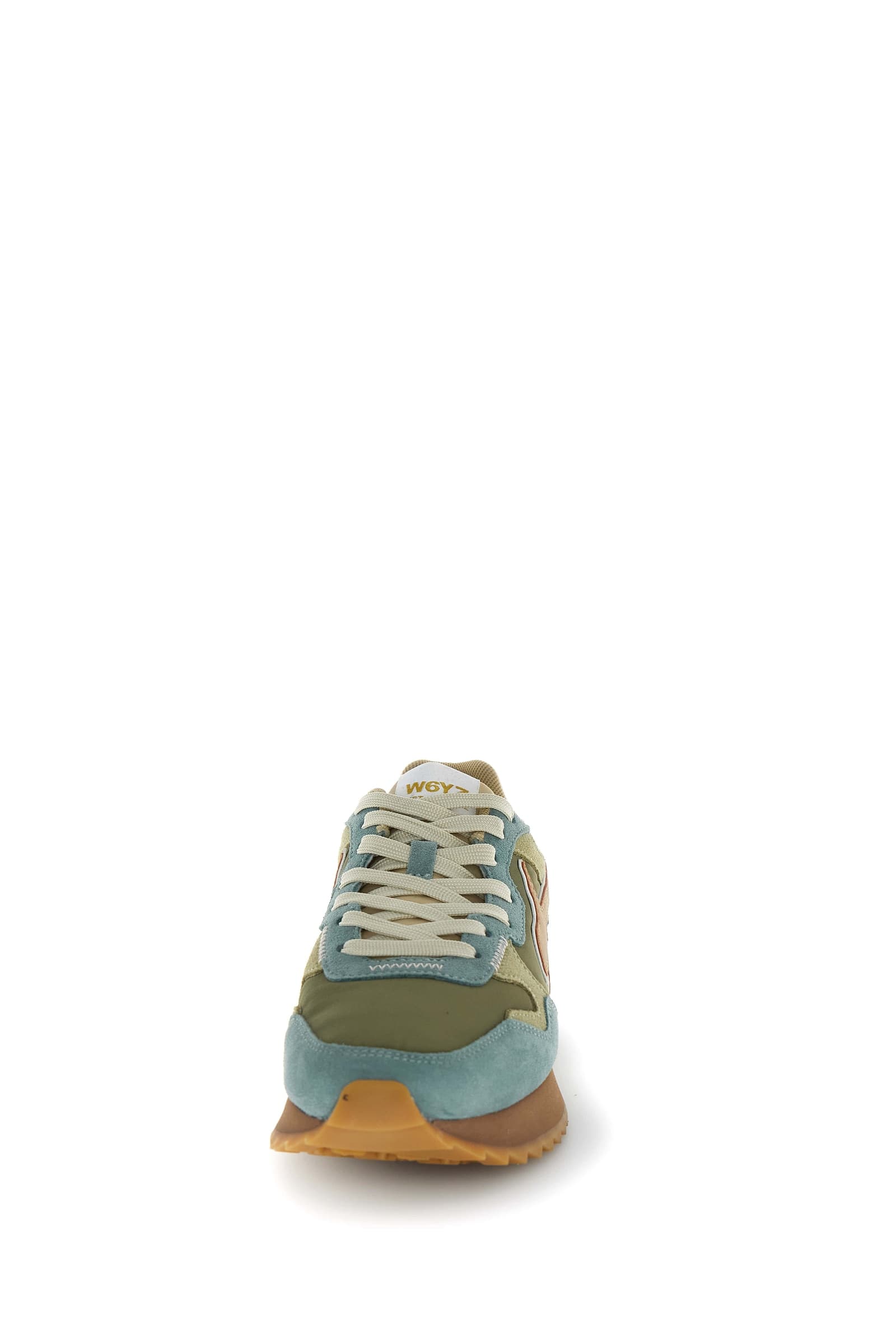 W6YZ Scarpa Donna modello Yak-w 2016528651F26 Verde chiaro-Grigio - 3