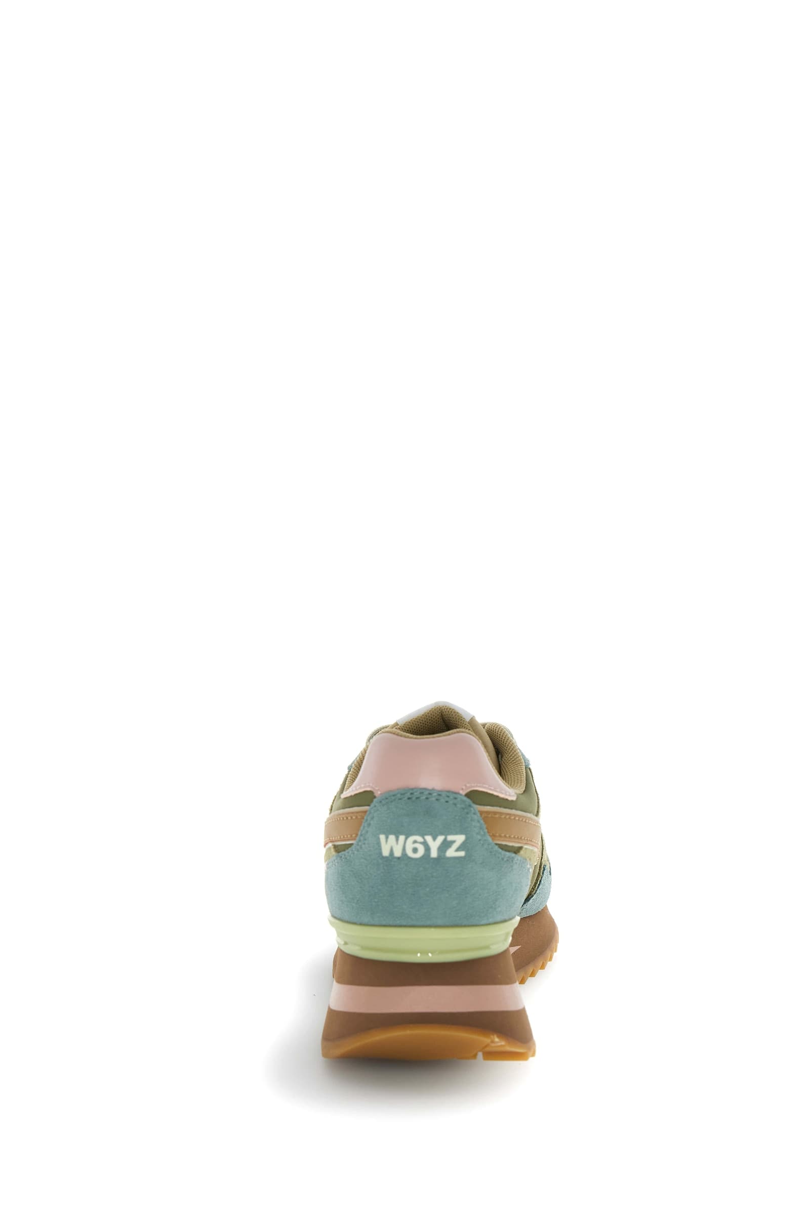 W6YZ Scarpa Donna modello Yak-w 2016528651F26 Verde chiaro-Grigio - 4