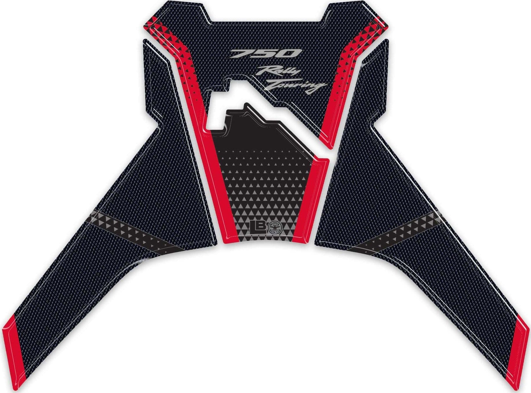 Protezione Adesivo Paraserbatoio moto compatibile con Honda Transalp 2026 - 7
