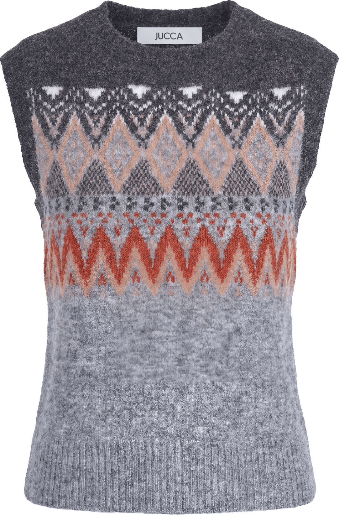 JUCCA Jucca - Gilet - 480435 - Fantasia Grigio - 7